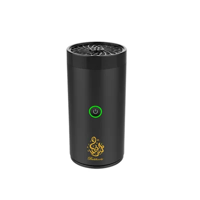 Bakhoor Rechargeable Electric Car Incense Burner - black